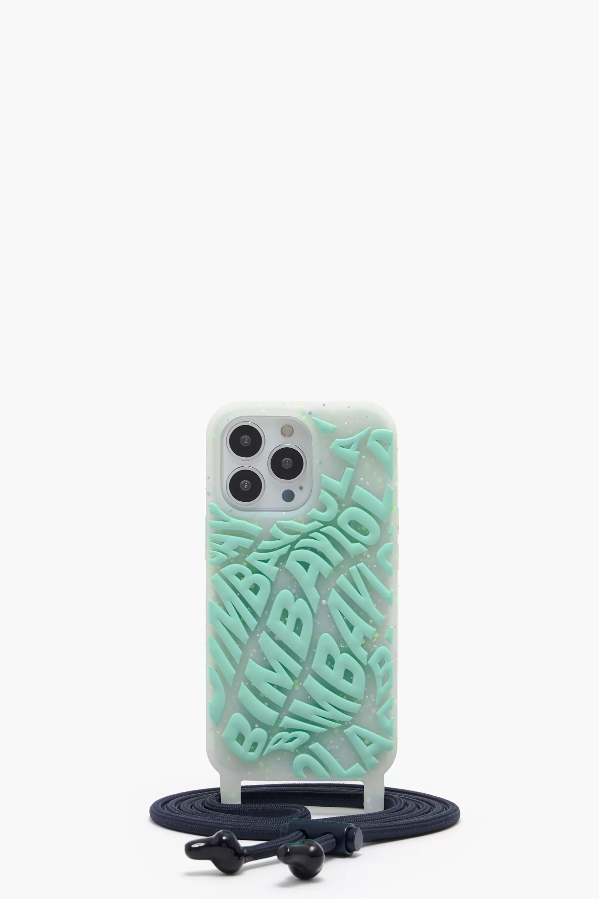 Discount BIMBA Y LOLA Capa Iphone 14 Pro Transparente Logo Agua-Marinha