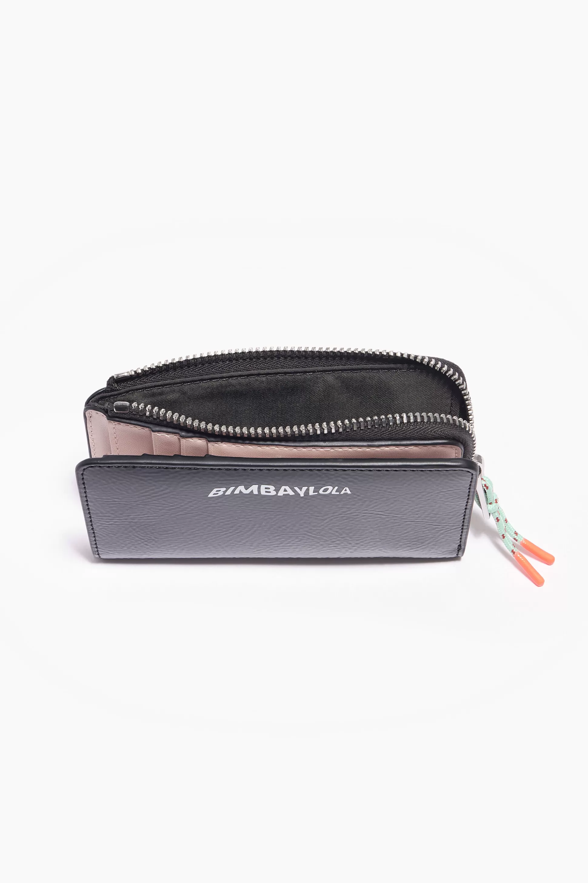 Store BIMBA Y LOLA Carteira Retangular Verniz Preto Black