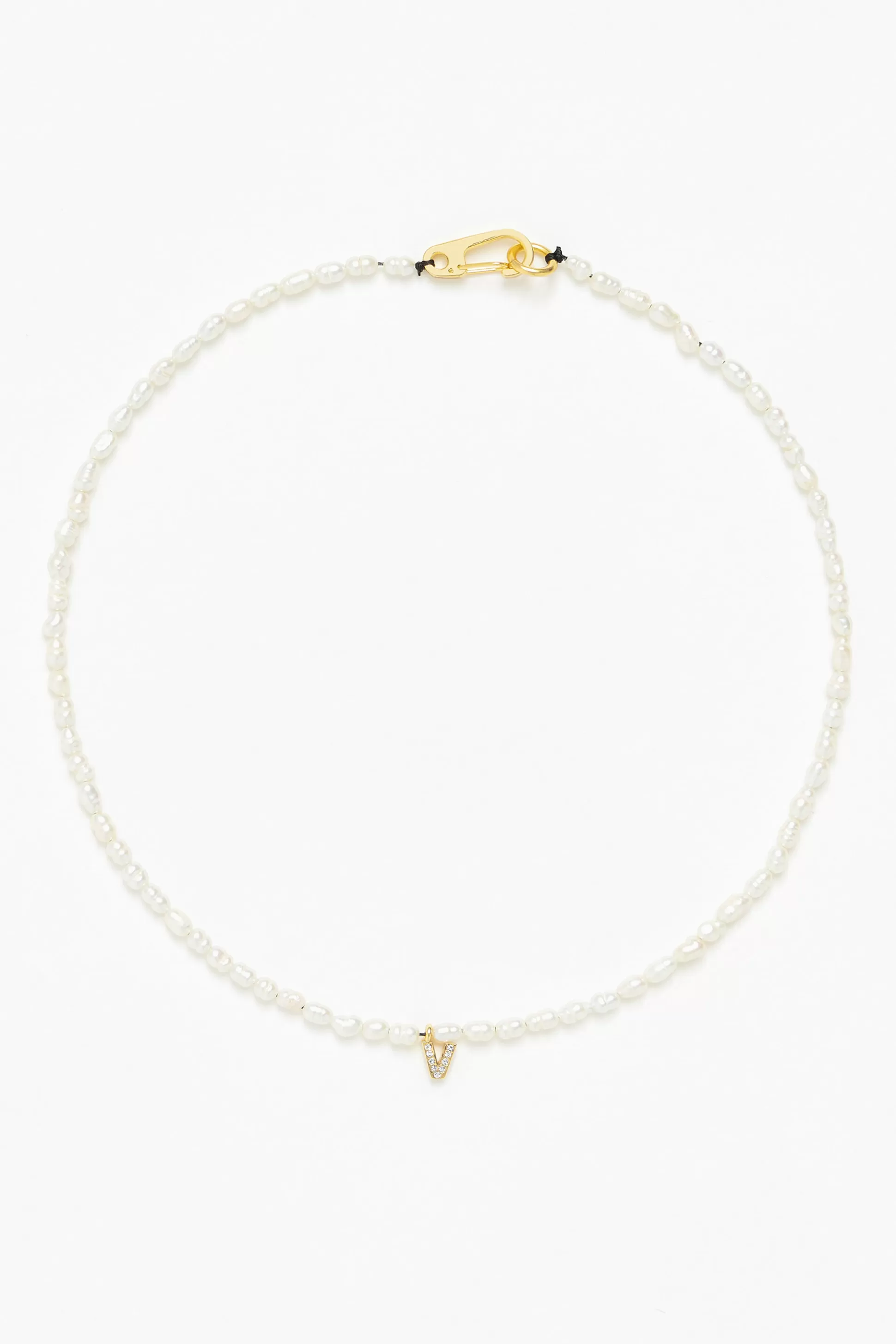 Clearance BIMBA Y LOLA Colar Letra Perolas V
