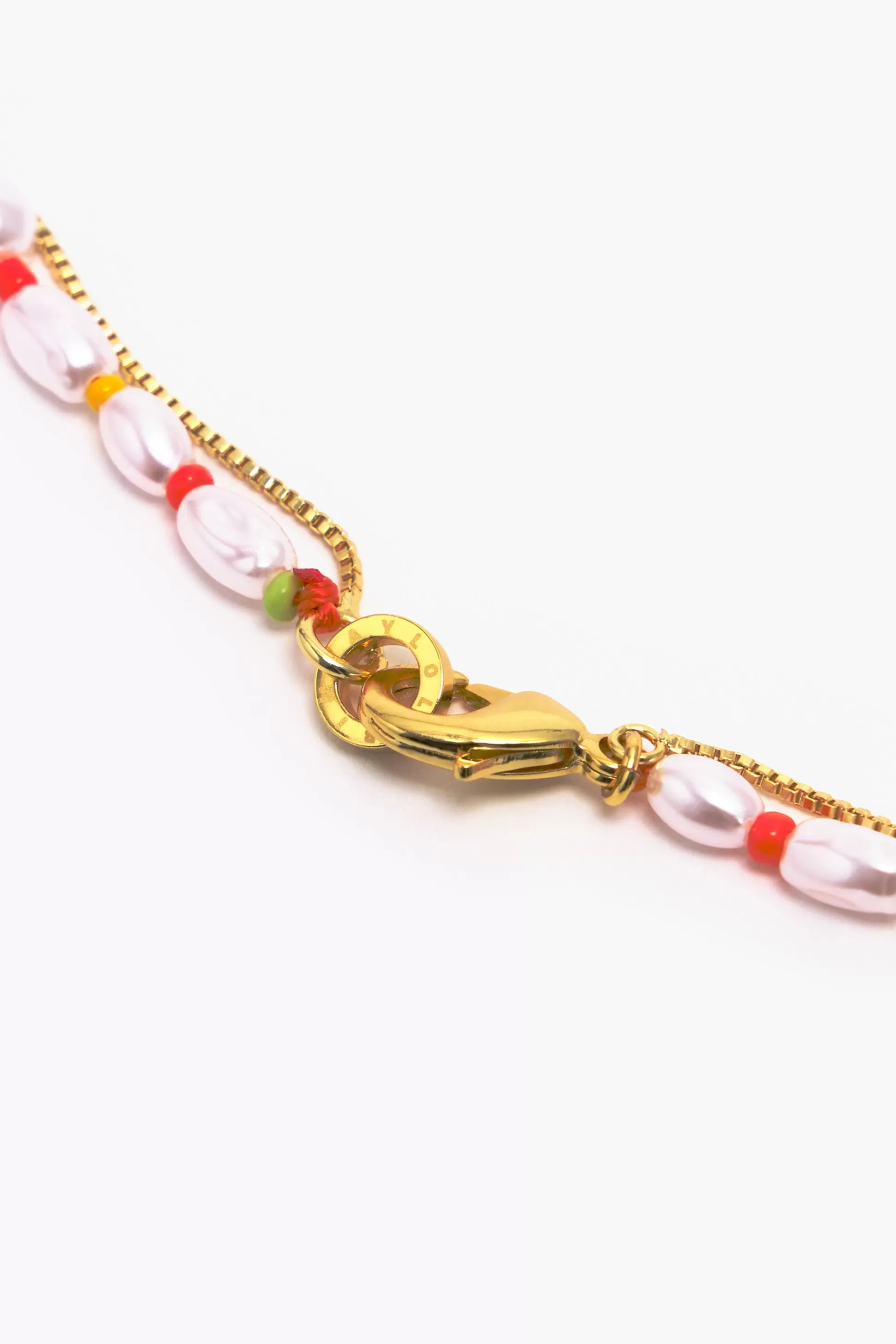Best Sale BIMBA Y LOLA Colar Perolas E Cristais Multicoloridos Pearl