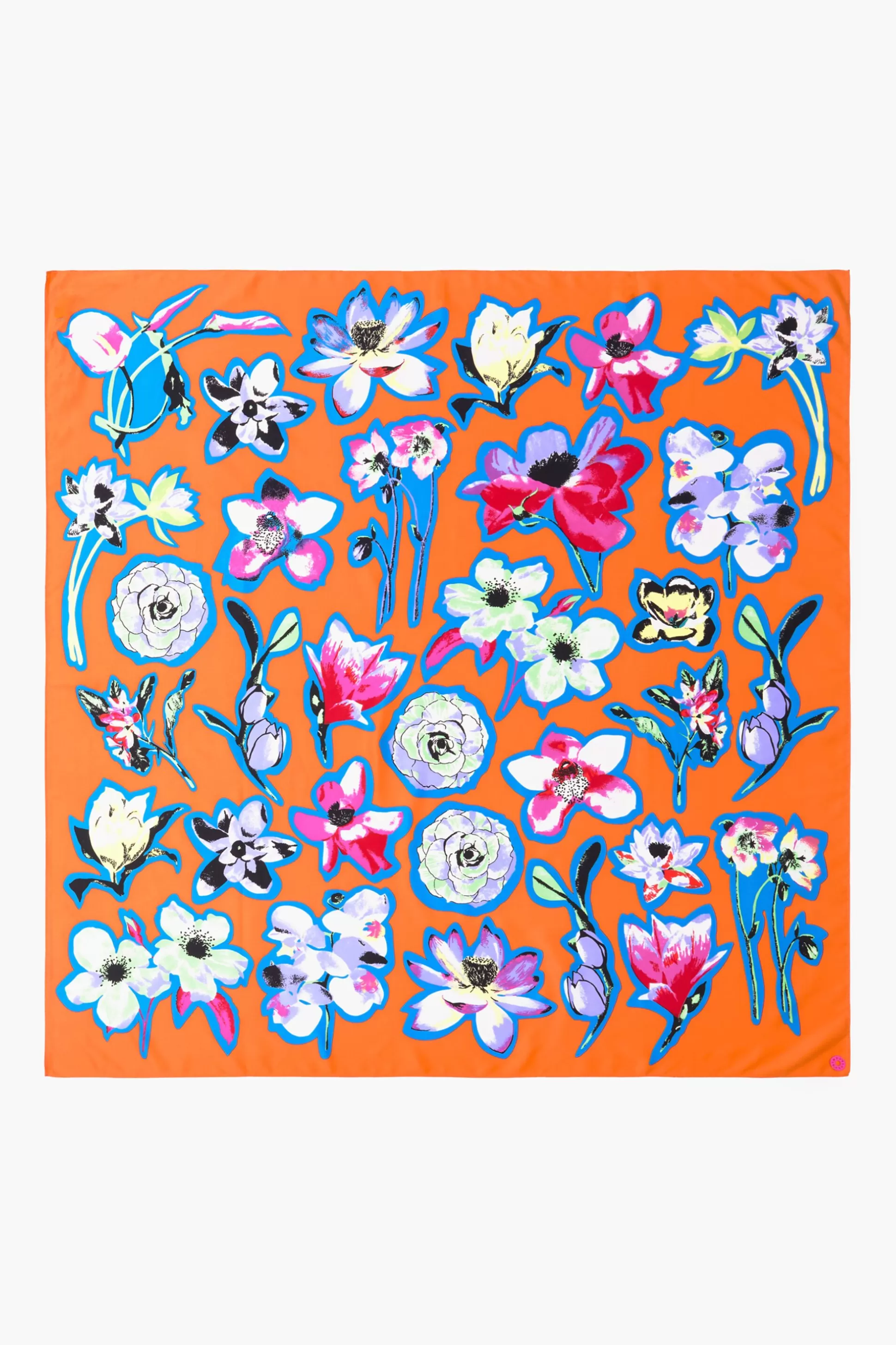 Flash Sale BIMBA Y LOLA Lenco Flores Laranja Orange