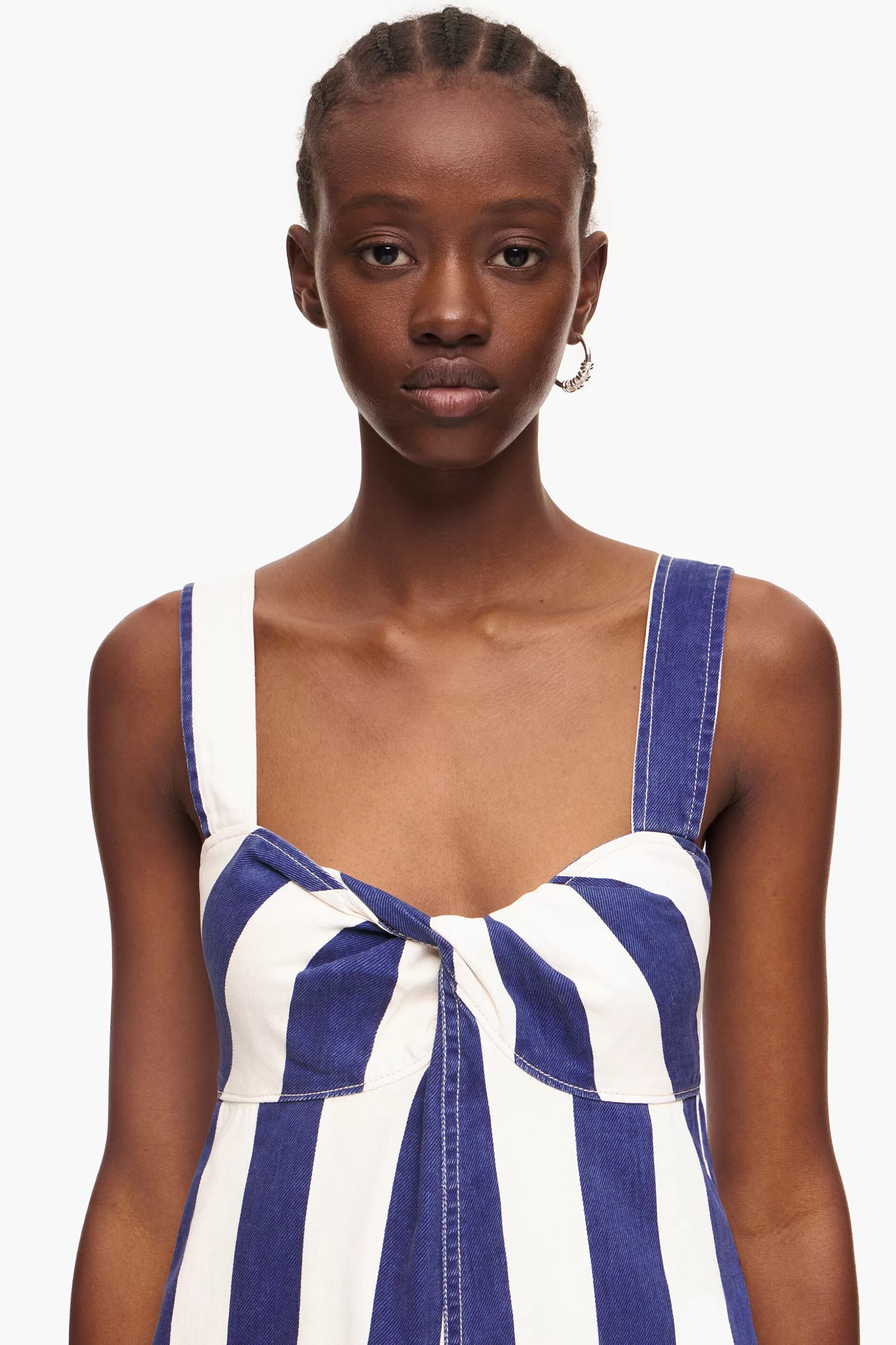 macacao_denim_riscas_azul_4.webp Online BIMBA Y LOLA Macacao Denim Riscas Azul Blue