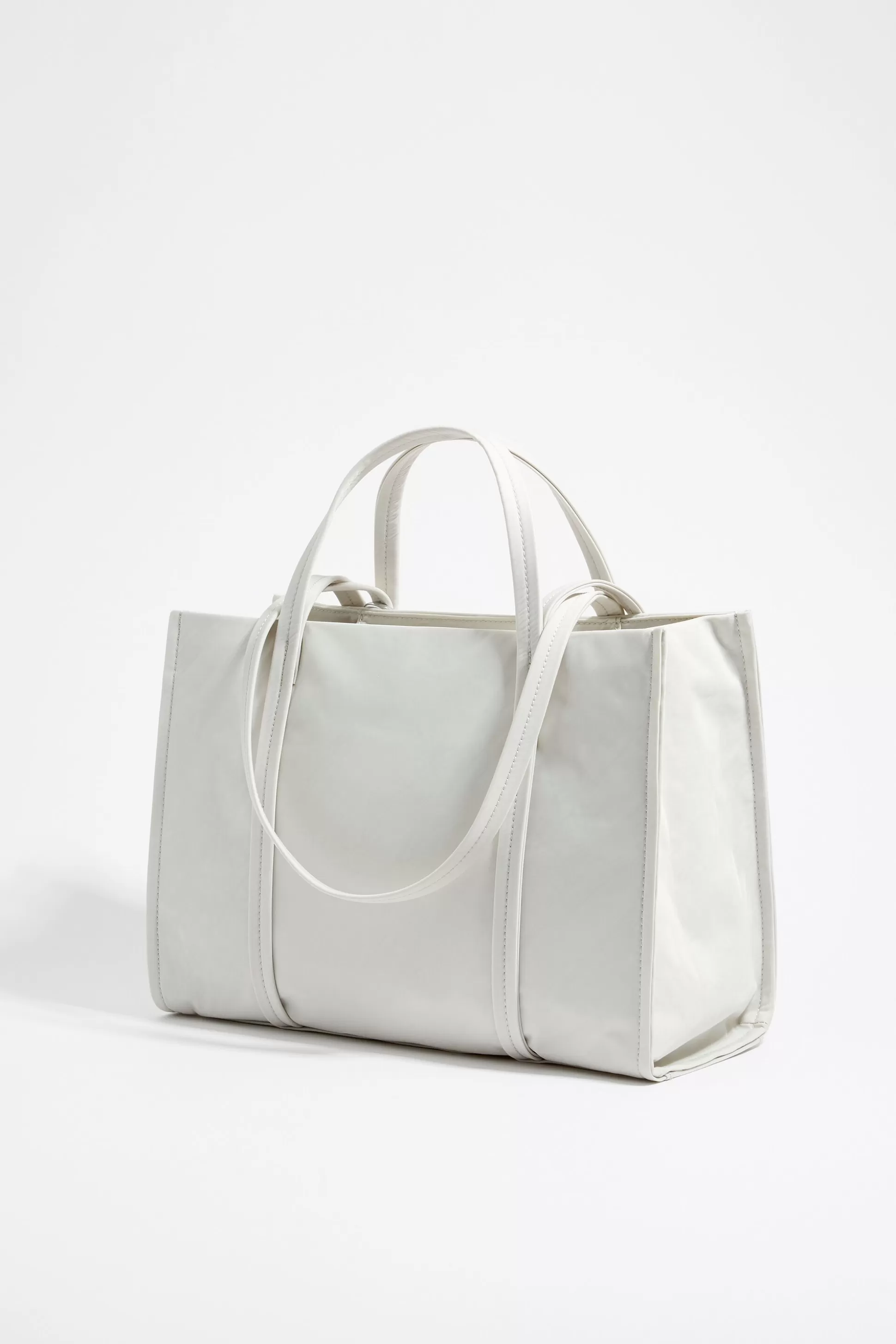 Outlet BIMBA Y LOLA Mala Shopper L Nylon Cinzenta Ice Grey