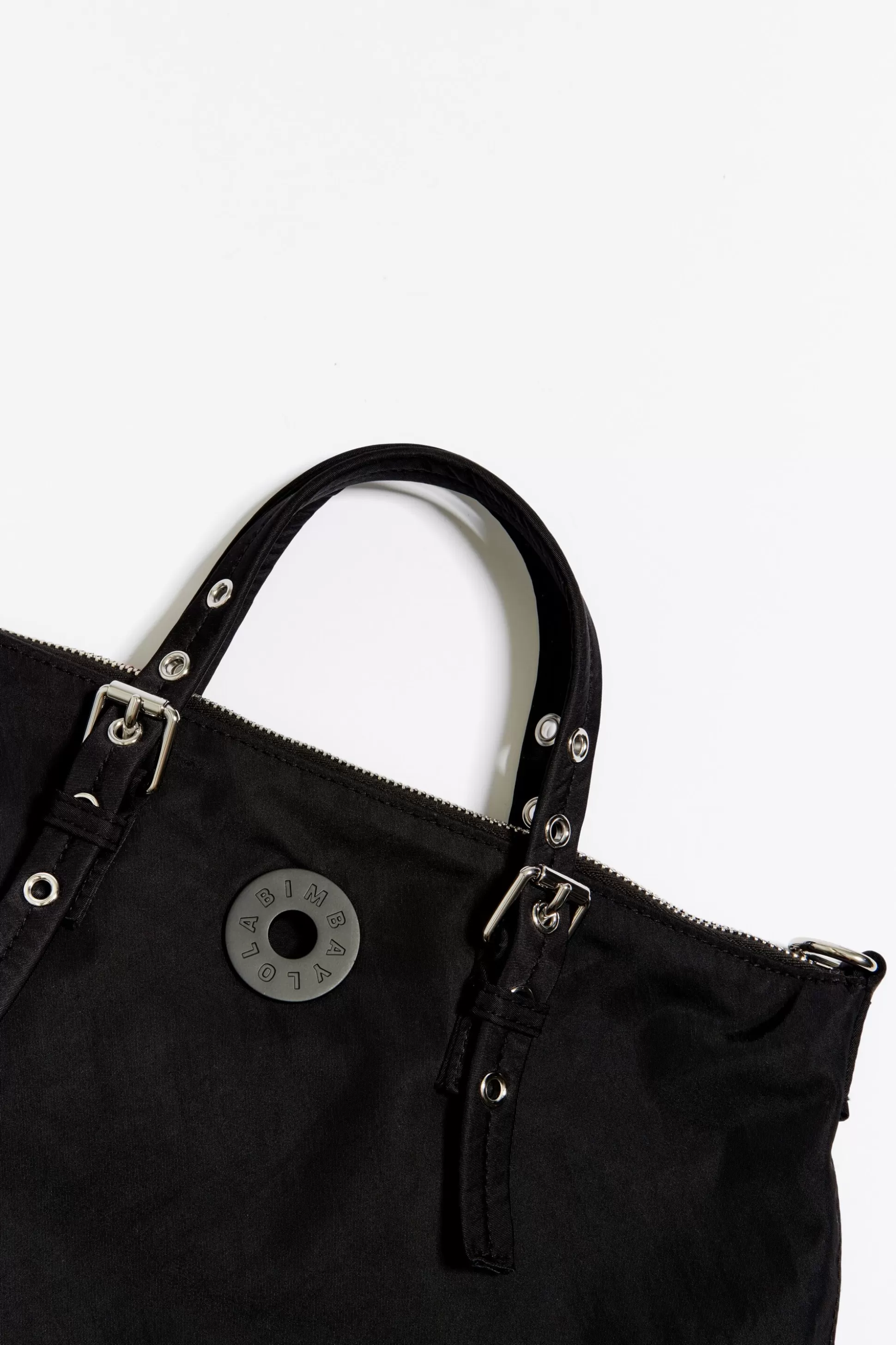 Discount BIMBA Y LOLA Mala Tote M Nylon Preta Black