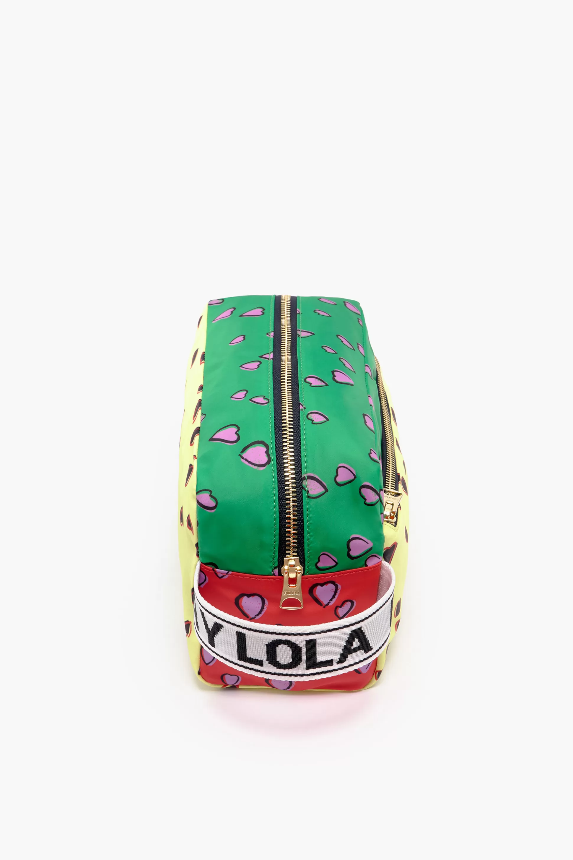 Discount BIMBA Y LOLA Necessaire Retangular Lhearts Amarelo Small Hearts Yellow