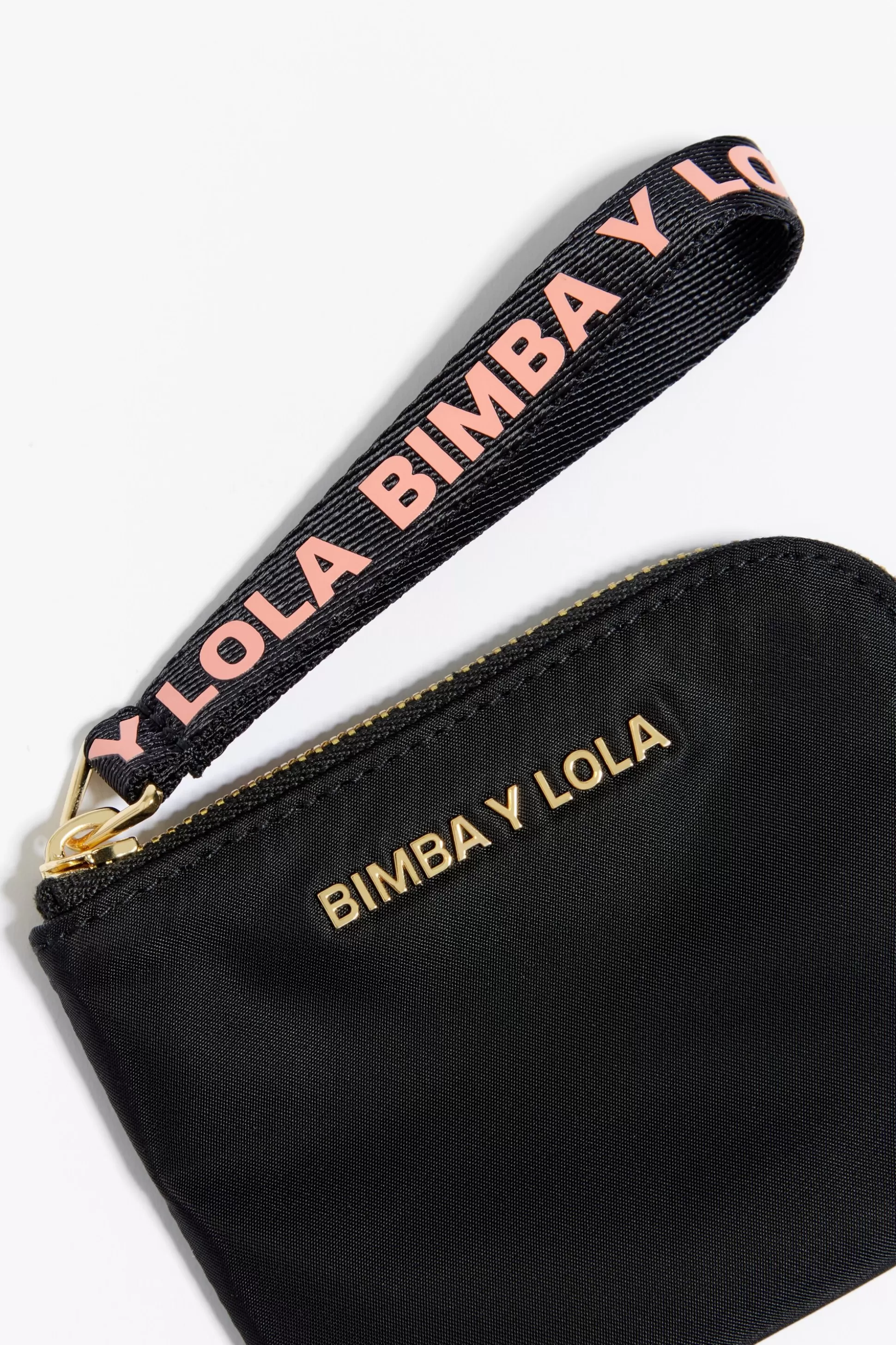 Online BIMBA Y LOLA Porta-Moedas Curvo S Nylon Preto Black
