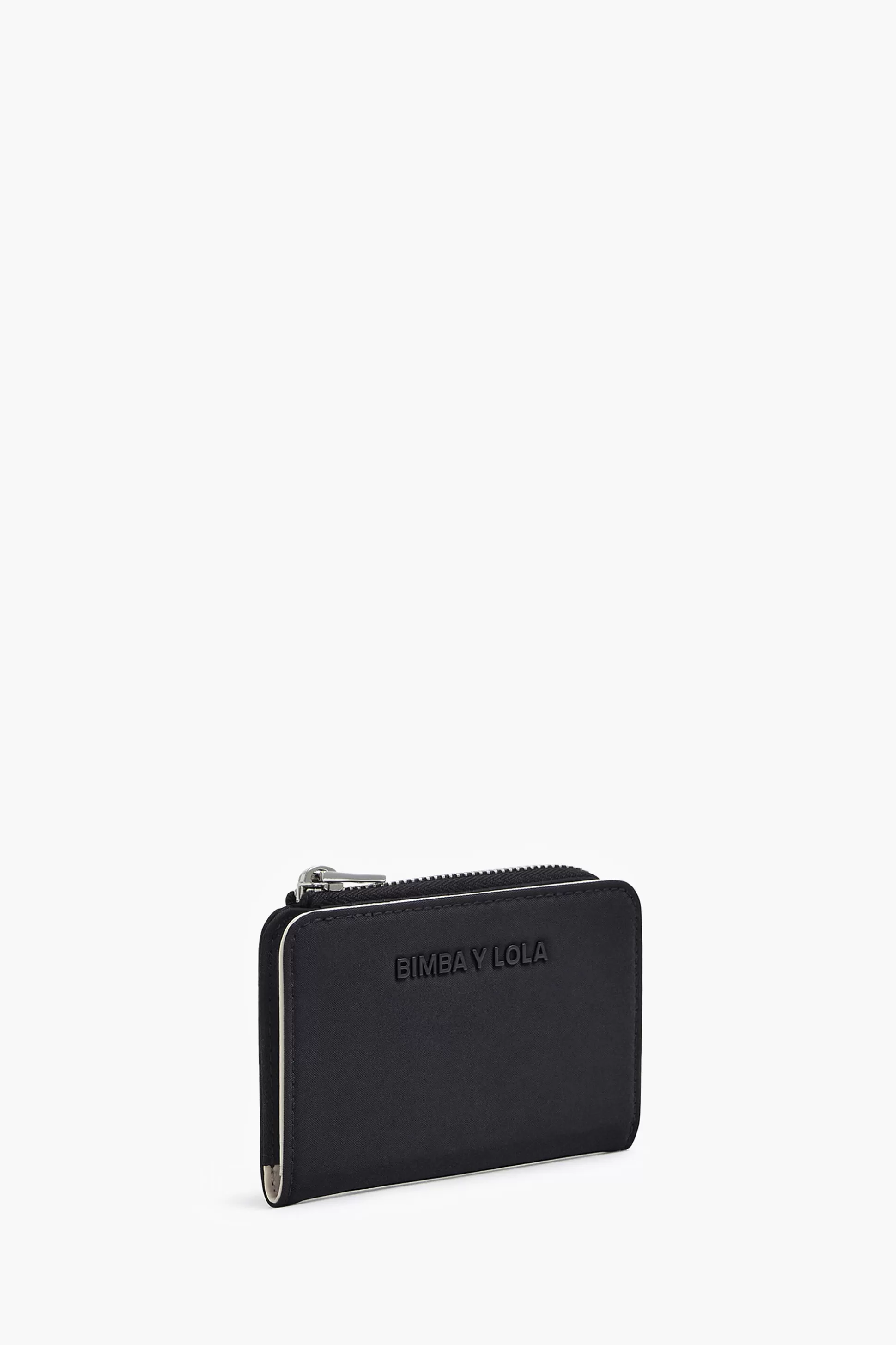 Best Sale BIMBA Y LOLA Porta-Moedas Retangular Nylon Preto Black