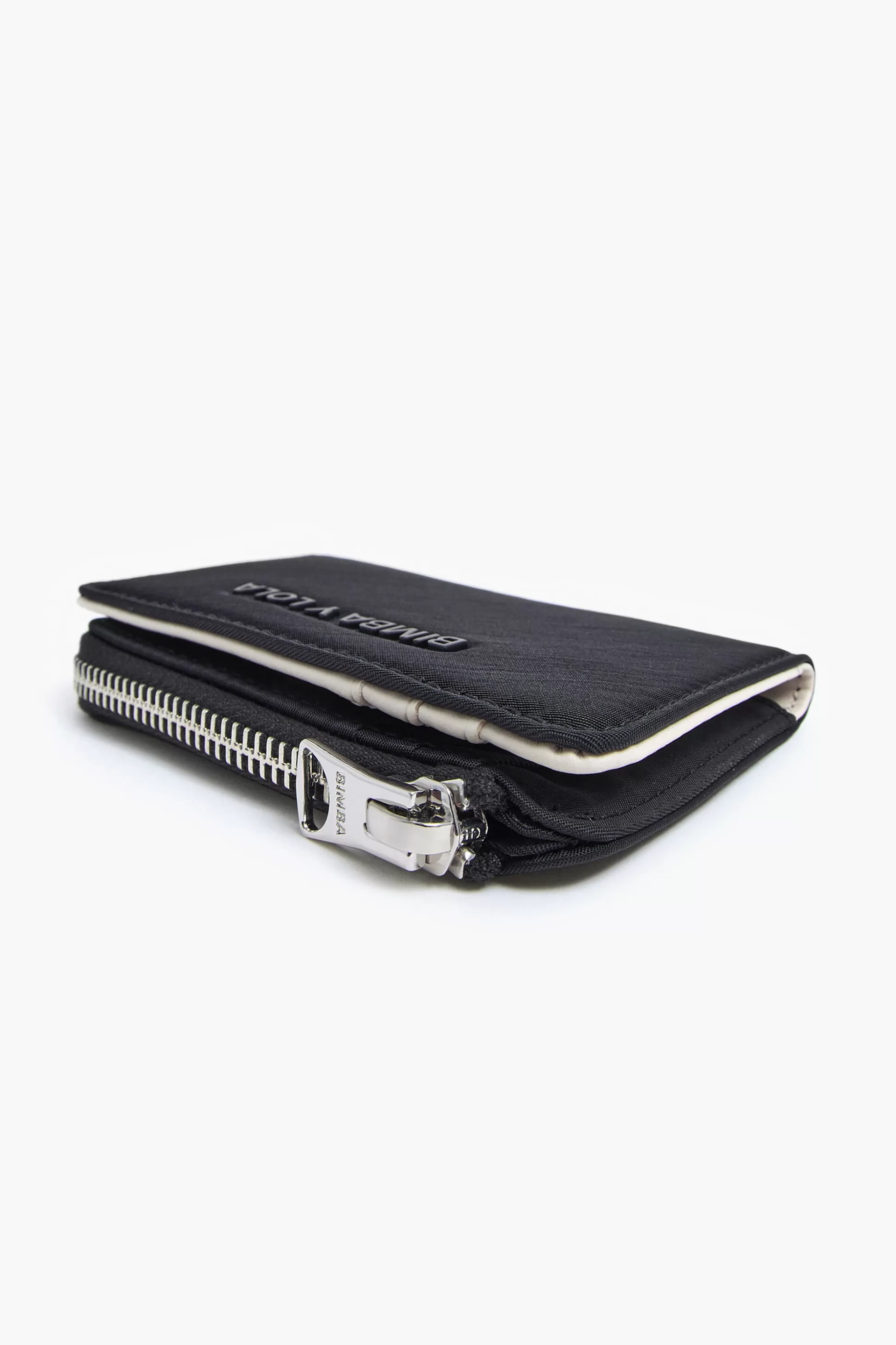 Best Sale BIMBA Y LOLA Porta-Moedas Retangular Nylon Preto Black