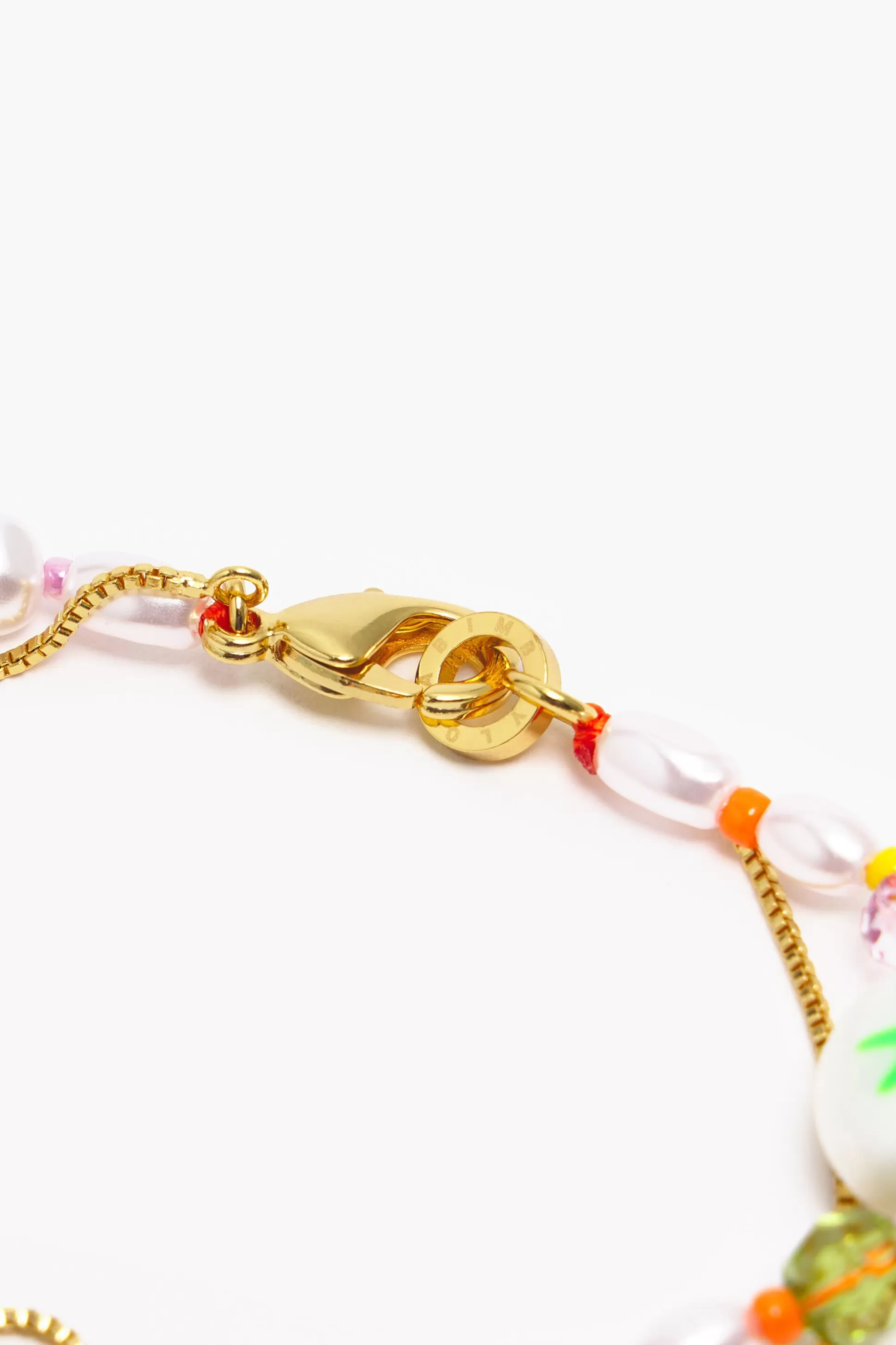 Discount BIMBA Y LOLA Pulseira Corrente Perolas Multicolorida Pearl