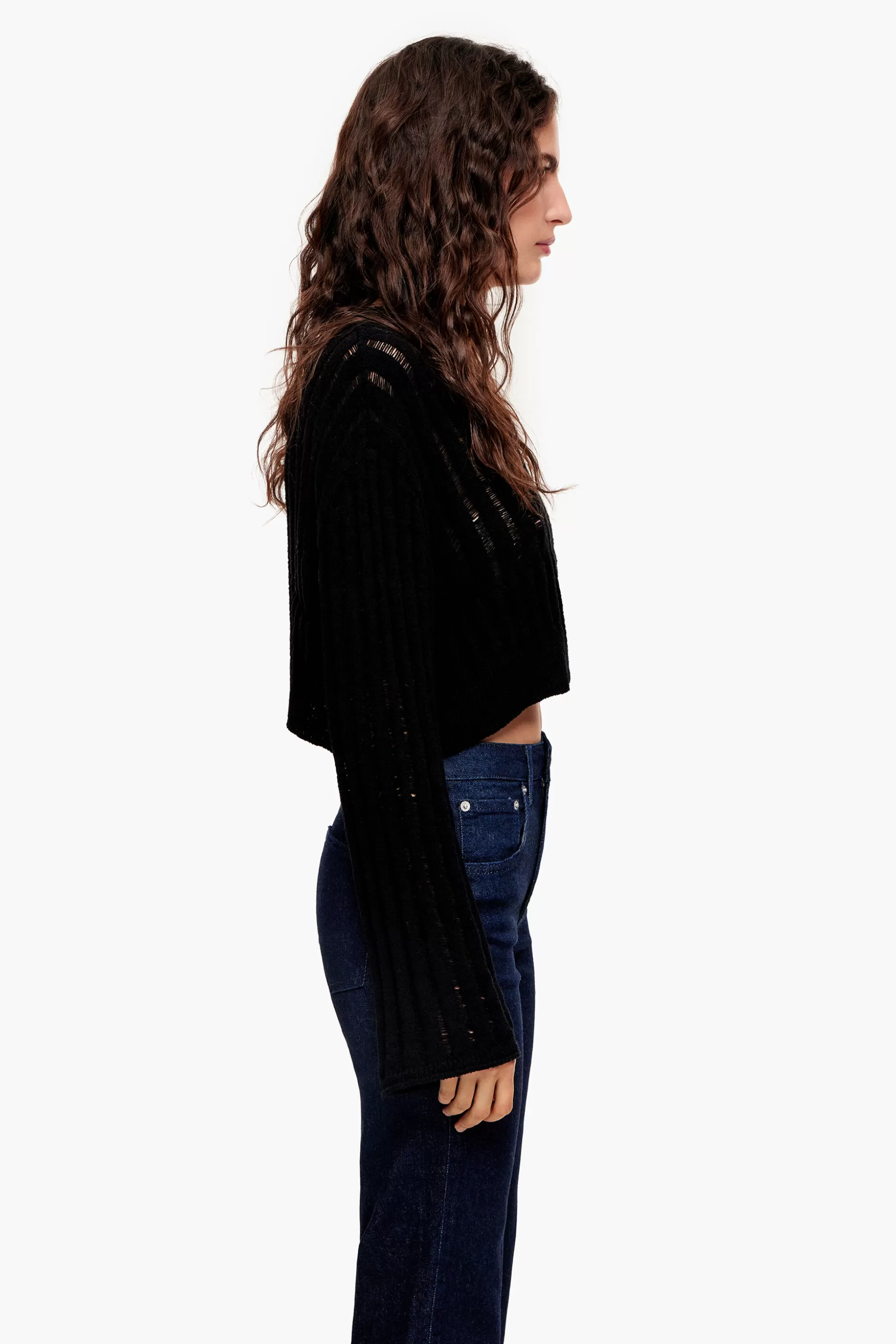 Sale BIMBA Y LOLA Sweater Malha Preta Black