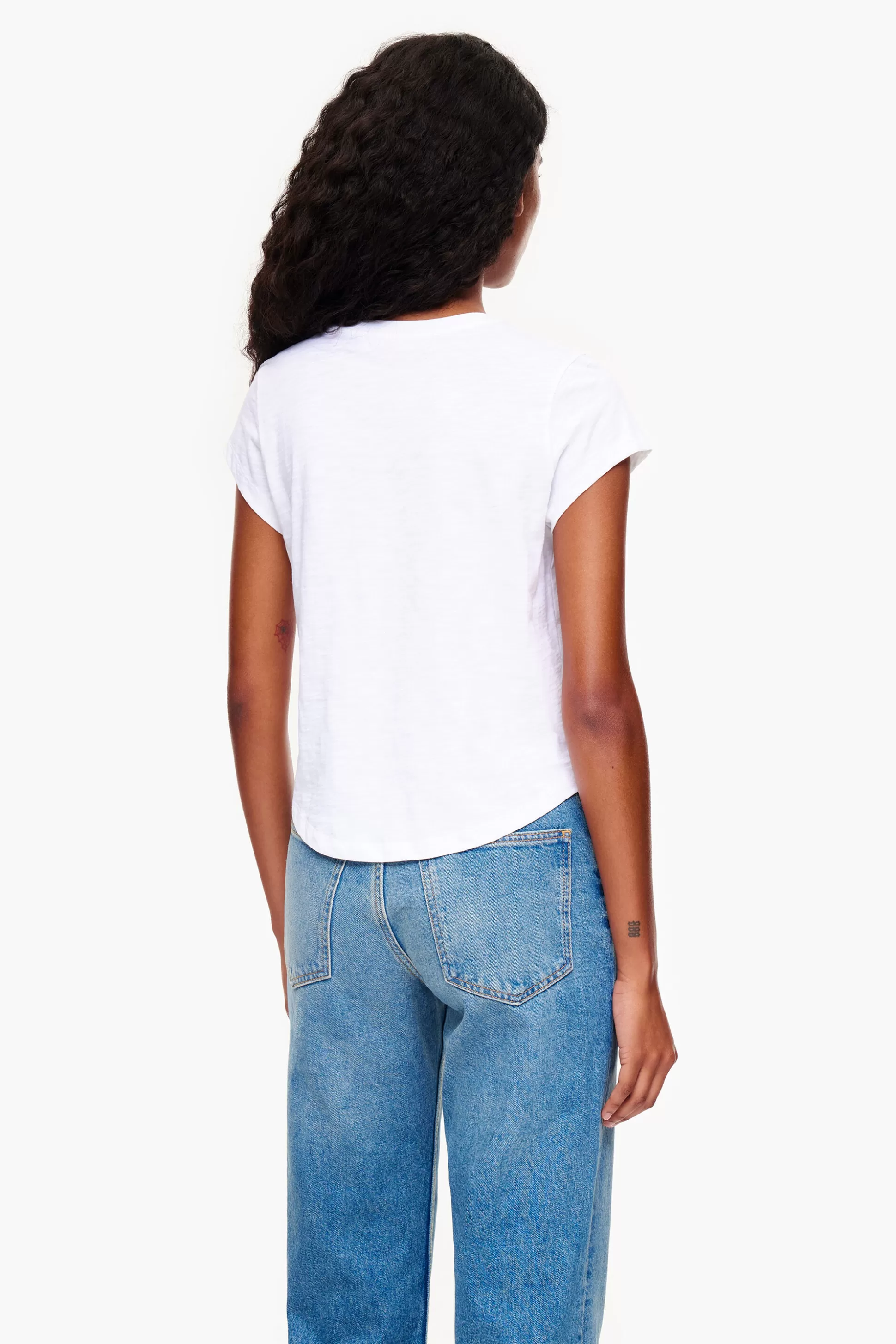 New BIMBA Y LOLA T-Shirt Malagueta Branca White