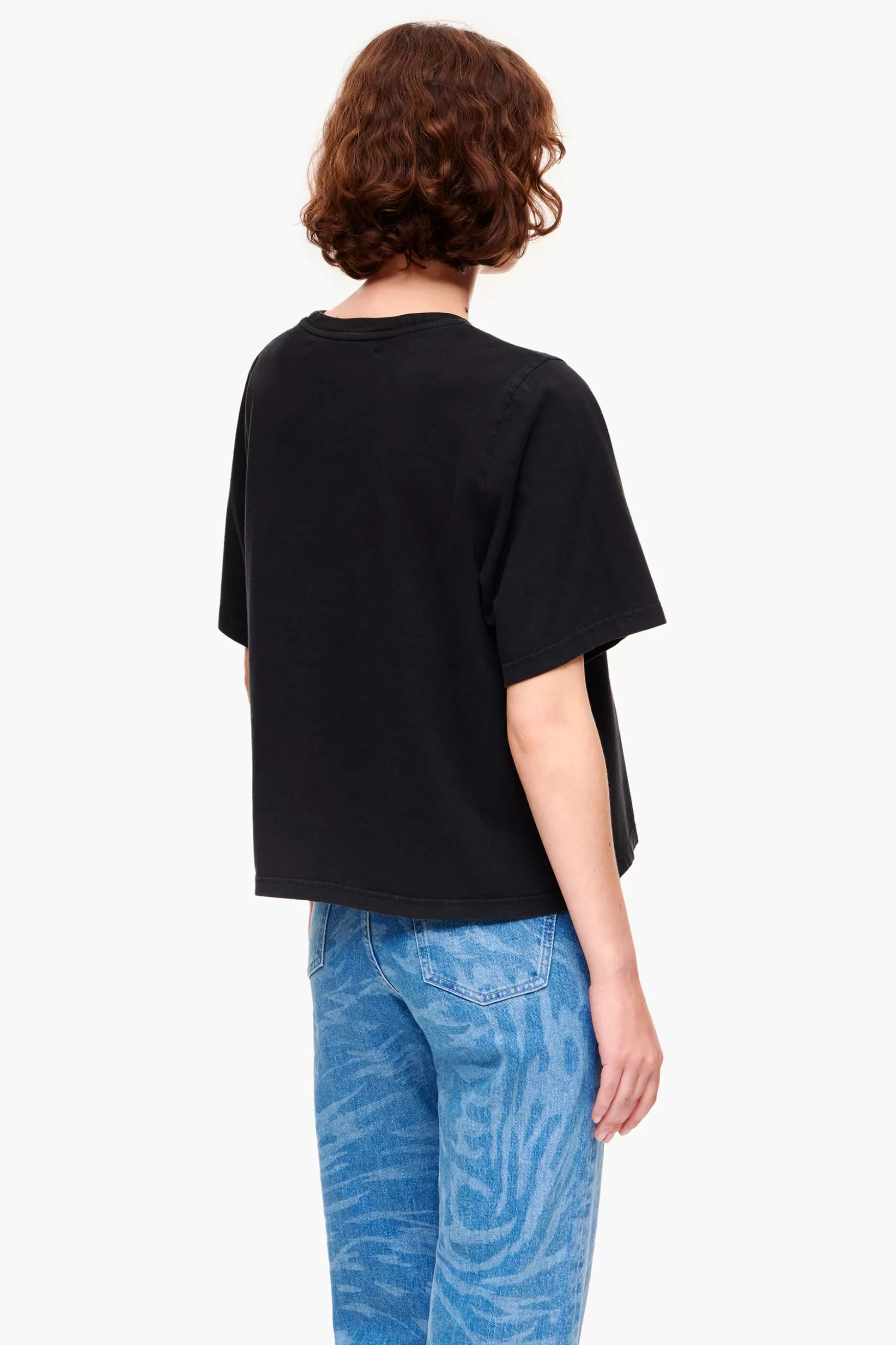 Fashion BIMBA Y LOLA T-Shirt Print Banana Preta